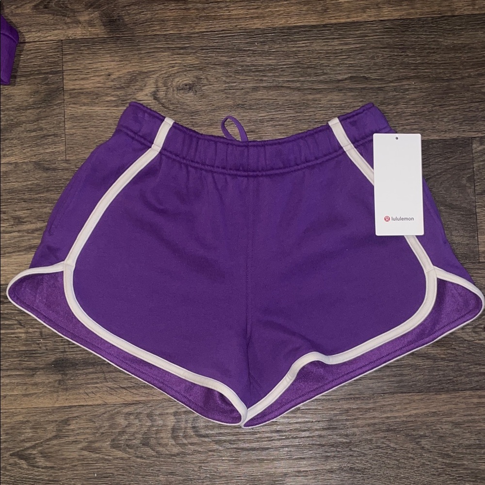 NWT Lululemon Athletica College Purple Oversized 3 Piece Set in size M - Picture 9 of 10